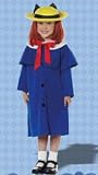 Child Small (6-8) Little Madeline Economy Costume (Wig Hair Not Quite as Thick as Pictured)