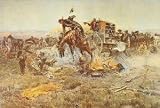 Art Poster Print - Camp Cook's Troubles - Artist: Charles Marion Russell - Poster Size: 23 X 17 inches