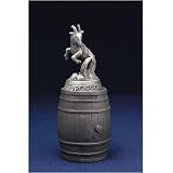 Capricorn Zodiac Sign English Pewter Bottle Stopper
