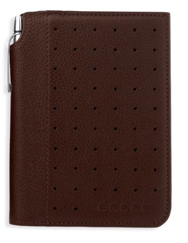 Cross Brown Leather Jotter with Pen