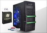 Produkt-Bild: One Gamer-PC Phenom II X6 1090T, 6x 3,2 Ghz (Hexacore), 4 GB DDR3-RAM, 1500GB HDD SATA2, DVD-Brenner, 1536MB NVIDIA Geforce GTX480, 7.1 Sound, GigaBit-LAN, HDMI, inkl. Microsoft Windows 7 Ultimate 64-Bit
