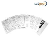picture of Satgear Sky/Freesat - New Zone 1 Satellite HD Mini Dish Kit with Quad LNB, 20m Twin Cable and Brackets, All Fixings and Wall Bolts- Perfect For Sky/Freesat, Includes Exclusive Satgear 2 Year Warrenty and Full Set Up Guide