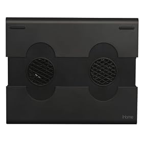 iHome IH-A705CB Notebook Cooling Pad with 3 USB 2.0 Ports (Black)