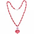 Bride to Be Bead Necklace with Light-Up Pendant