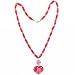 Bride to Be Bead Necklace with Light-Up Pendant