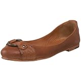 FRYE Womens Carson Harness Ballet Flat