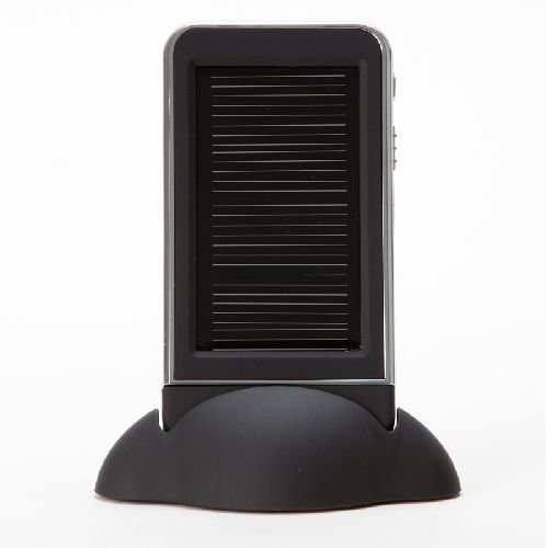 Dermis univerSOL Solar Charger for iPod / iPhone 1G/3G & Other USB Devices (Black)