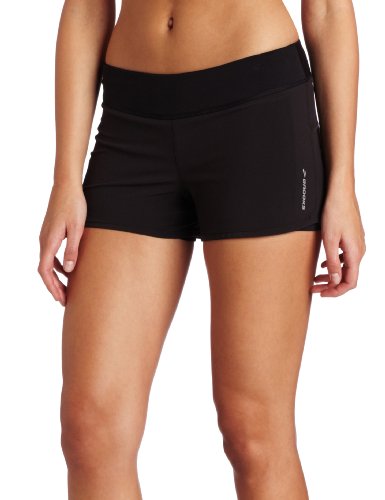 Brooks Women's Glycerin 2-in-1 3.5-Inch Short, Black, Small On Sale