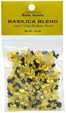 Basilica Blend Resin Incense -1/2 Oz