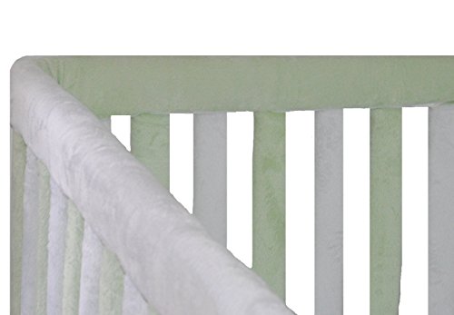 Go Mama Go Go Mama Go Designs Green & White Teething Guard 52-inch X 6 -inch, Green, White