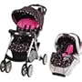 Black stroller for girl