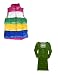 Brand New Aeropostale Multi-Color Puffer Vest and Solid Long Sleeve Henley Tops - Jun...