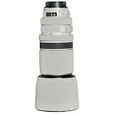 LensCoat Lens Cover for the Canon 100 - 400mm IS f/3.5-f/5.6 Zoom Lens - White (cw)