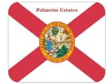 US State Flag - Palmetto Estates, Florida (FL) Mouse Pad