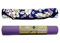 Purple Beginners Warrior Yoga Mat and Blue Wai Lana Bag