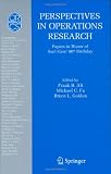 Perspectives in Operations Research: Papers in Honor of Saul Gass' 80th Birthday (Operations Research/Computer Science Interfaces Series)