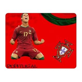 Portugal Soccer Mouse Pad Cristiano Ronaldo