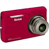 Kodak EasyShare M1033 10MP Digital Camera with 3x Optical Zoom (Red)