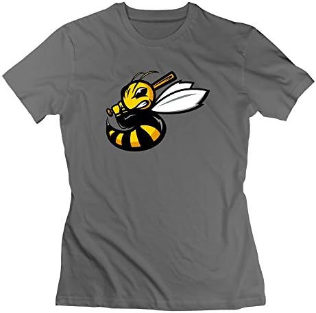 EnHui Female Salt Lake Bees Logo 100% Cotton T Shirt XXL DeepHeather