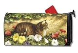 Cat in the Garden Mailbox Wrap Cover - B000MC9W4Q