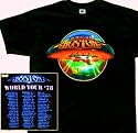 Rock Band BOSTON 78 World Tour tee 2-sided 'Don't Look Back' T-Shirt