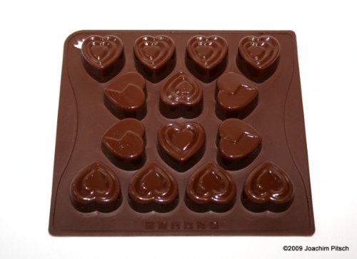 Silikon Pralinenform Love