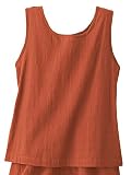 Crinkle Cotton Tank