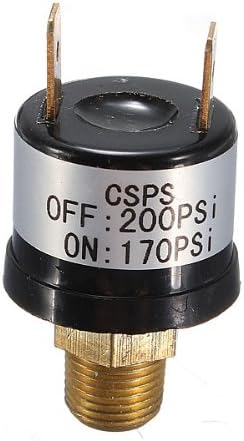 Motor girl 12V 3.5A Horn Compressor Air Pressure Switch Rated 90/110 120/150 170/200 PSI