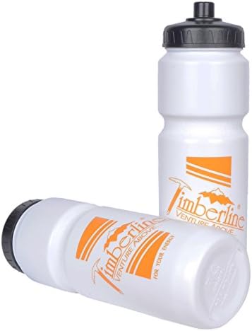 timberline outdoor Jet Water Bottle 800Ml Sqeezable, Leakproof With Jet Valve For Bicycle &amp; Outdoor Sports 27Oz(0.80L)X65Mm(D)X235Mm(H)