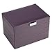 Stackers | Jewelry Box | classic purple & purple velvet stacker set of 4