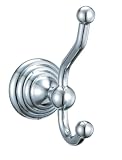 Hardware House H11-1454 Stockton Collection Double Bath Hook, Chrome