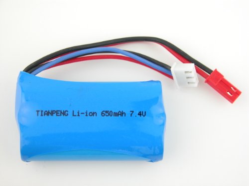 "Replacement 7.4V Li-ion Battery For New Double Horse 9100 ""Hover"" 3-Channel Sports R/C Helicopter #9100-23"