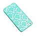 iPhone SE/5S/5 Case; A-store New Carved Damask Vintage Pattern Matte Hard Case Cover For iPhone 5 5S SE