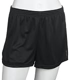 Soffe Women's Mesh Short, Black, Medium