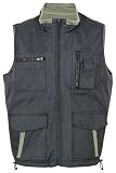 Wendeweste ""Fleece"" 591-0-100-M Weste, 100 % Polyester, PVC beschichtet, verschwei&szlig;te N&auml;hte, Anti-Pilling-Ausr&uuml;stung, Wendefunktion, Gr&ouml;&szlig;e M, Farbe: schwarz