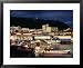 Boats on waters of Muelle Fiscal, seen from San Felipe, Panama City, Panama Framed Art Poster Print by Charlotte Hindle, 31x25