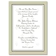 Cream Brown Celtic Wedding Invitations