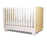 Hiya Crib - Polar White & Bamboo