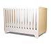 Baby : Hiya Crib - Polar White & Bamboo