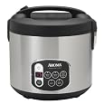 Aroma ARC-1010SB 20-Cup (Cooked) Digital Rice Cooker and Food Steamer