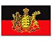 Sports : Flagge Fahne K&ouml;nigreich W&uuml;rttemberg Furchtlos und Treu 90 * 150 cm