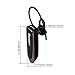 Hapyia Wireless Lightweight Bluetooth Headset, Up to 24 Hours Talk Time and 22 Hours Music Time, Built-in Microphone (Black)