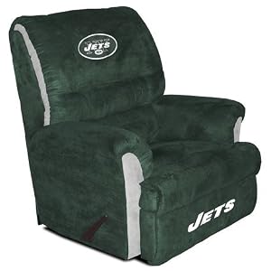 Buy New York Jets Big Daddy Series Team Logo Recliner Lounge Chair