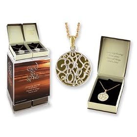 God Is Love Pendant Necklace