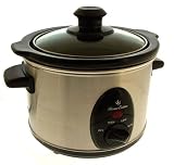 Lloytron Stainless steel slow cooker 1.5 ltr  from