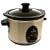 Lloytron Stainless steel slow cooker 1.5 ltr