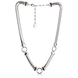 Anne Klein Silver-Tone Frontal Necklace 16