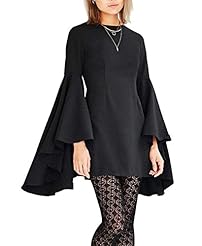Sexy A-line Lace Fall Shift Flared-Skirt Club Dress/Tunic 