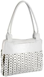 Latico Artisan Belting Square Double Handle Shoulder Bag