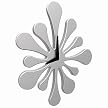 Splat Clock - Silver